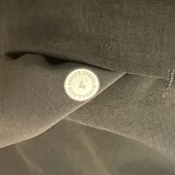 Lululemon Shift in Time Short Sleeve - Black SZ 4 - Picture 8 of 8